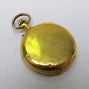Reloj Suizo de Colgar, saboneta y remontoir. Ca. 1900