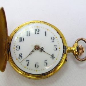 Reloj Suizo de Colgar, saboneta y remontoir. Ca. 1900
