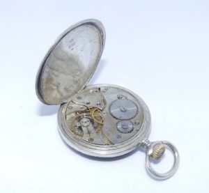 Reloj Suizo Erótico de Bolsillo, Lepine y remontoir. Ca. 1925