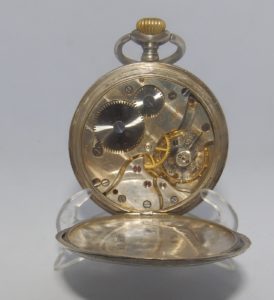 Reloj Suizo Erótico de Bolsillo, Lepine y remontoir. Ca. 1925