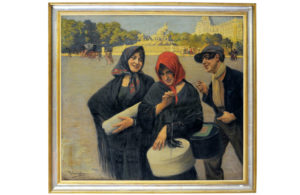 RICARDO LÓPEZ CABRERA. Óleo sobre lienzo.