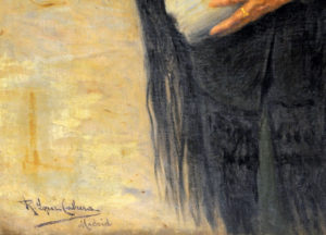 RICARDO LÓPEZ CABRERA. Óleo sobre lienzo.