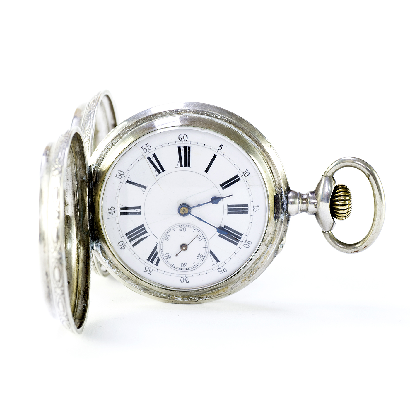 ROBERT. Reloj de bolsillo, saboneta y remontoir. Suiza, ca. 1825