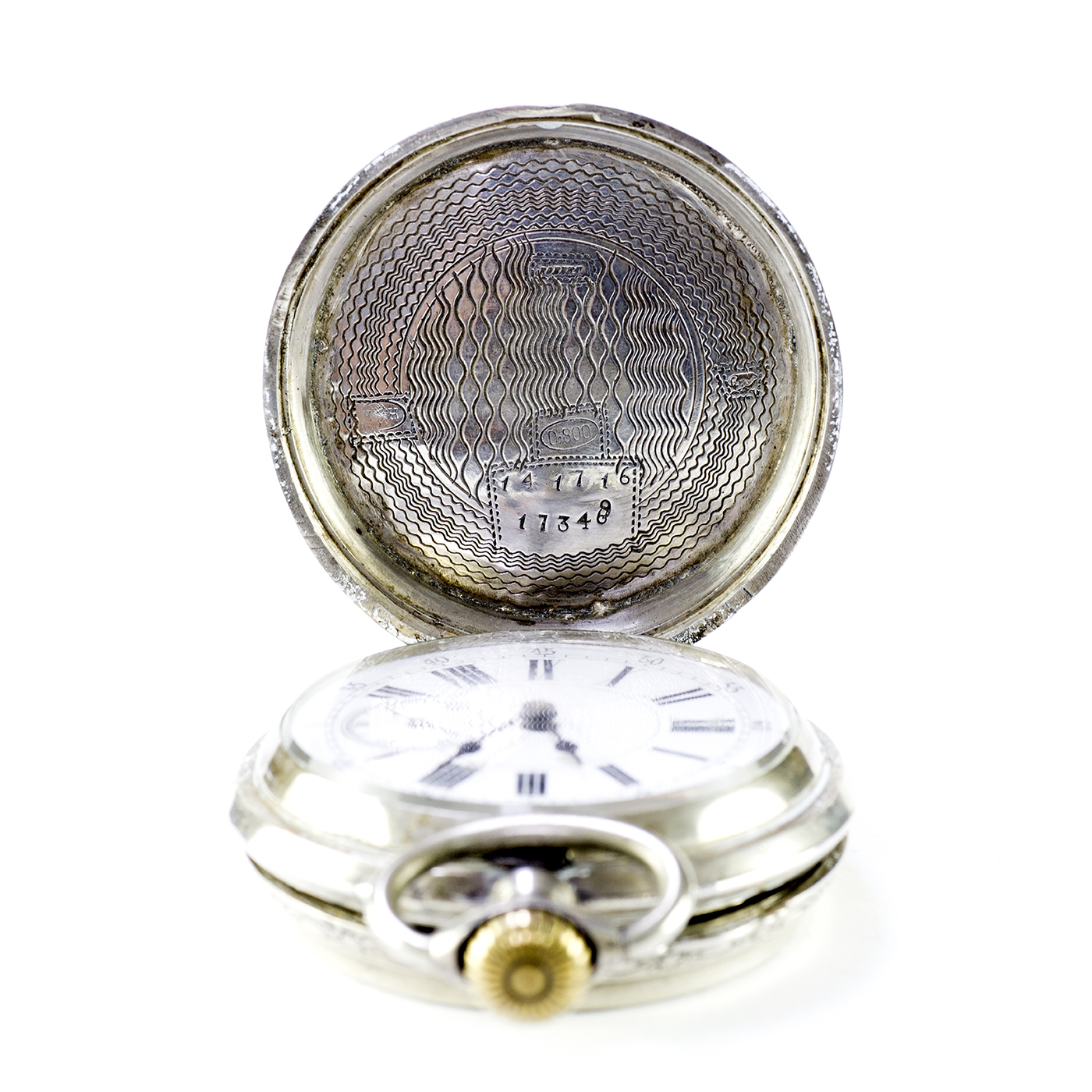 ROBERT. Reloj de bolsillo, saboneta y remontoir. Suiza, ca. 1825 ROBERT. Reloj de bolsillo, saboneta y remontoir. Suiza, ca. 1825