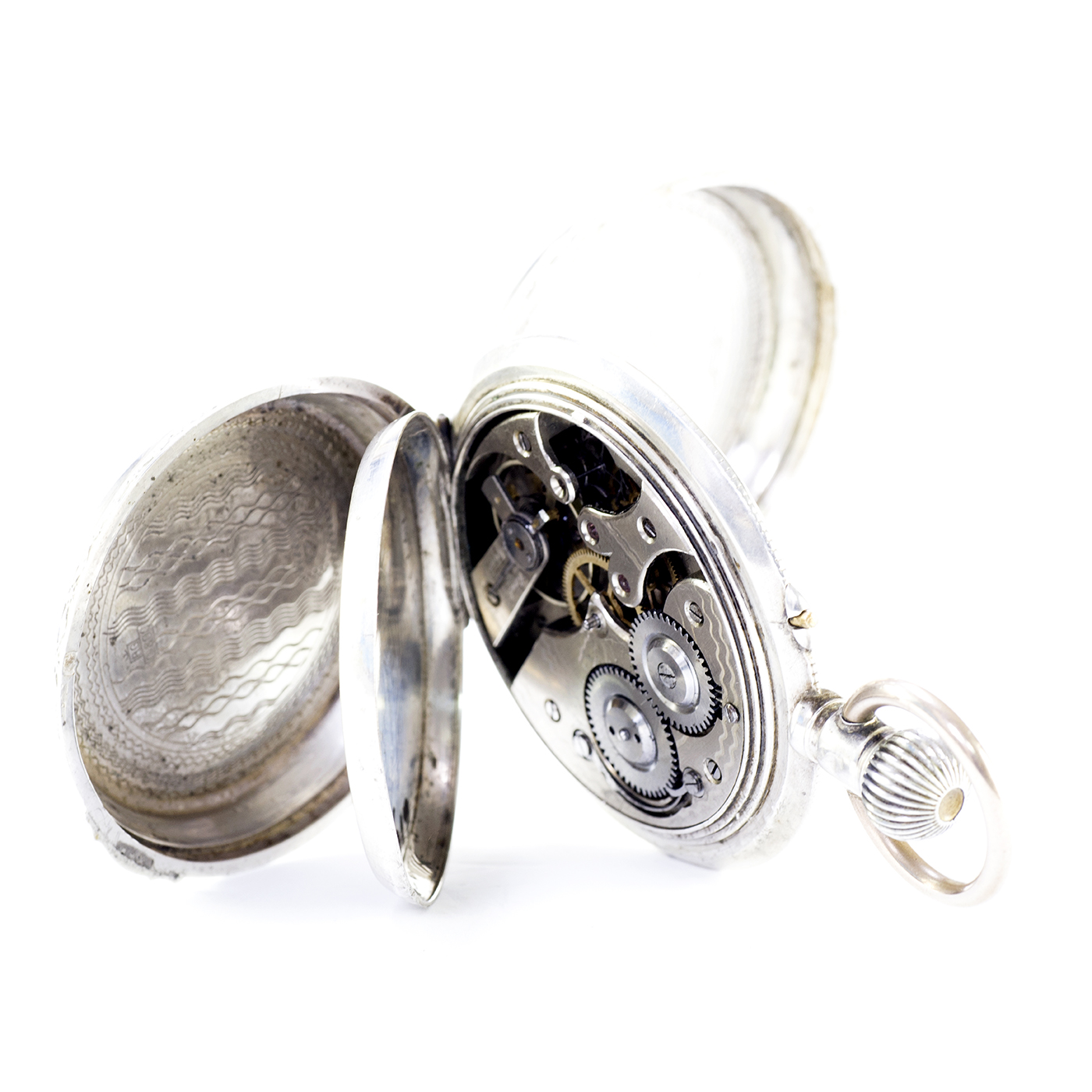 ROBERT. Reloj Suizo de bolsillo saboneta y remontoir. Suiza, ca. 1880. ROBERT. Reloj Suizo de bolsillo saboneta y remontoir. Suiza, ca. 1880.
