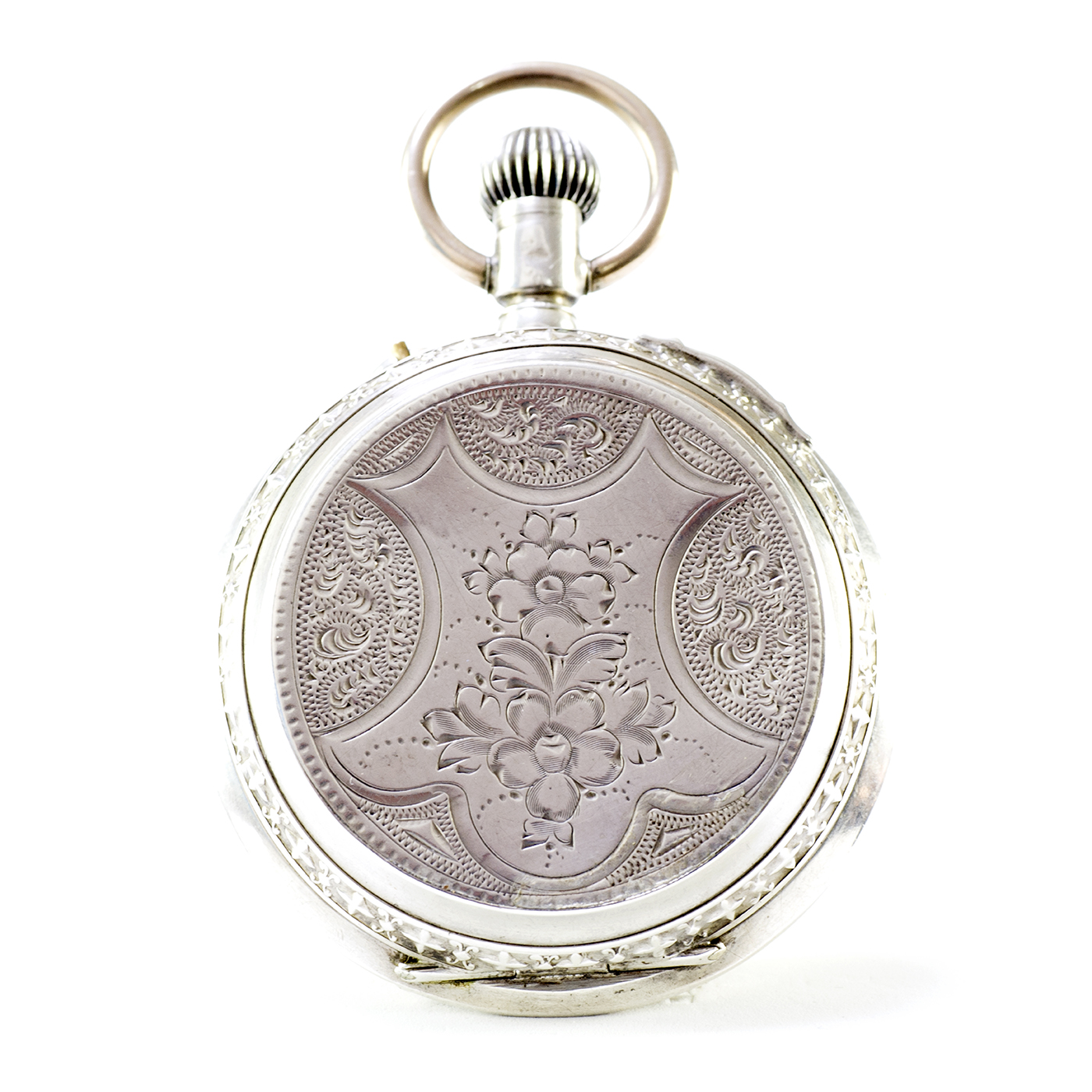 ROBERT. Reloj Suizo de bolsillo saboneta y remontoir. Suiza, ca. 1880. ROBERT. Reloj Suizo de bolsillo saboneta y remontoir. Suiza, ca. 1880.