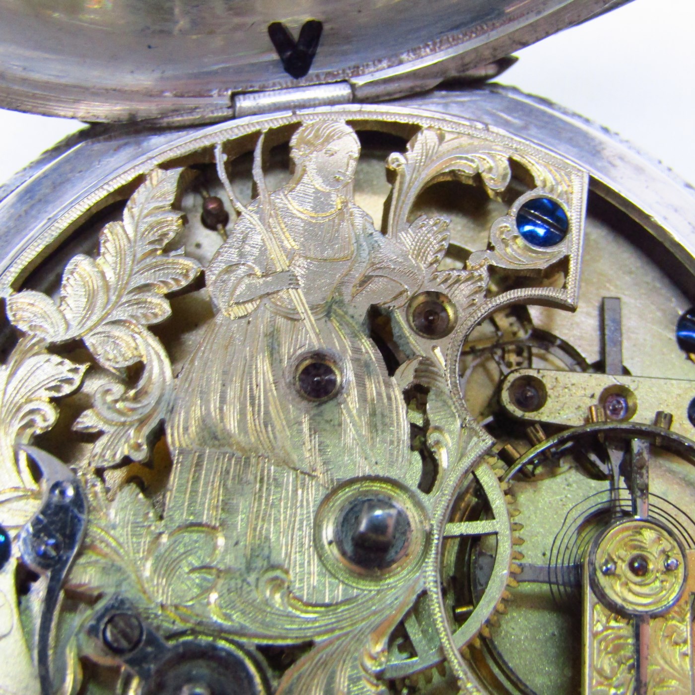 ROBT. ROSKELL (Liverpool).Reloj de Bolsillo, saboneta. Londres, ca. 1830. ROBT. ROSKELL (Liverpool).Reloj de Bolsillo, saboneta. Londres, ca. 1830.