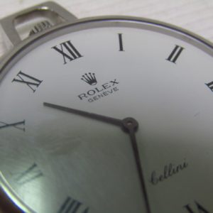 ROLEX Cellini. Reloj de Bolsillo, lepine y remontoir.