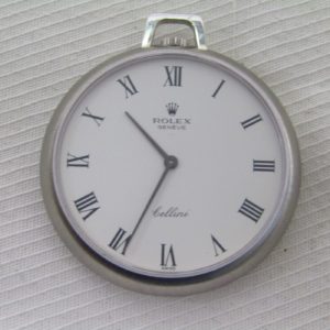 ROLEX Cellini. Reloj de Bolsillo, lepine y remontoir.