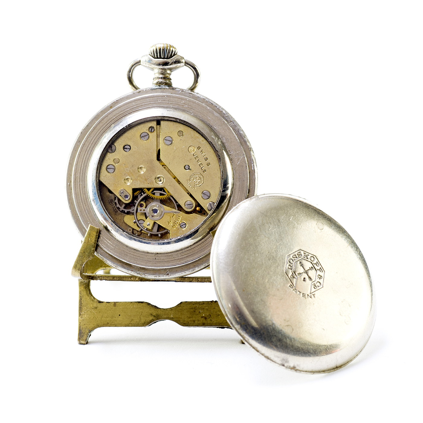 ROSKOPF & Co. (Suiza). Reloj de bolsillo unisex, lepine y remontoir. Ca. 1895. ROSKOPF & Co. (Suiza). Reloj de bolsillo unisex, lepine y remontoir. Ca. 1895.
