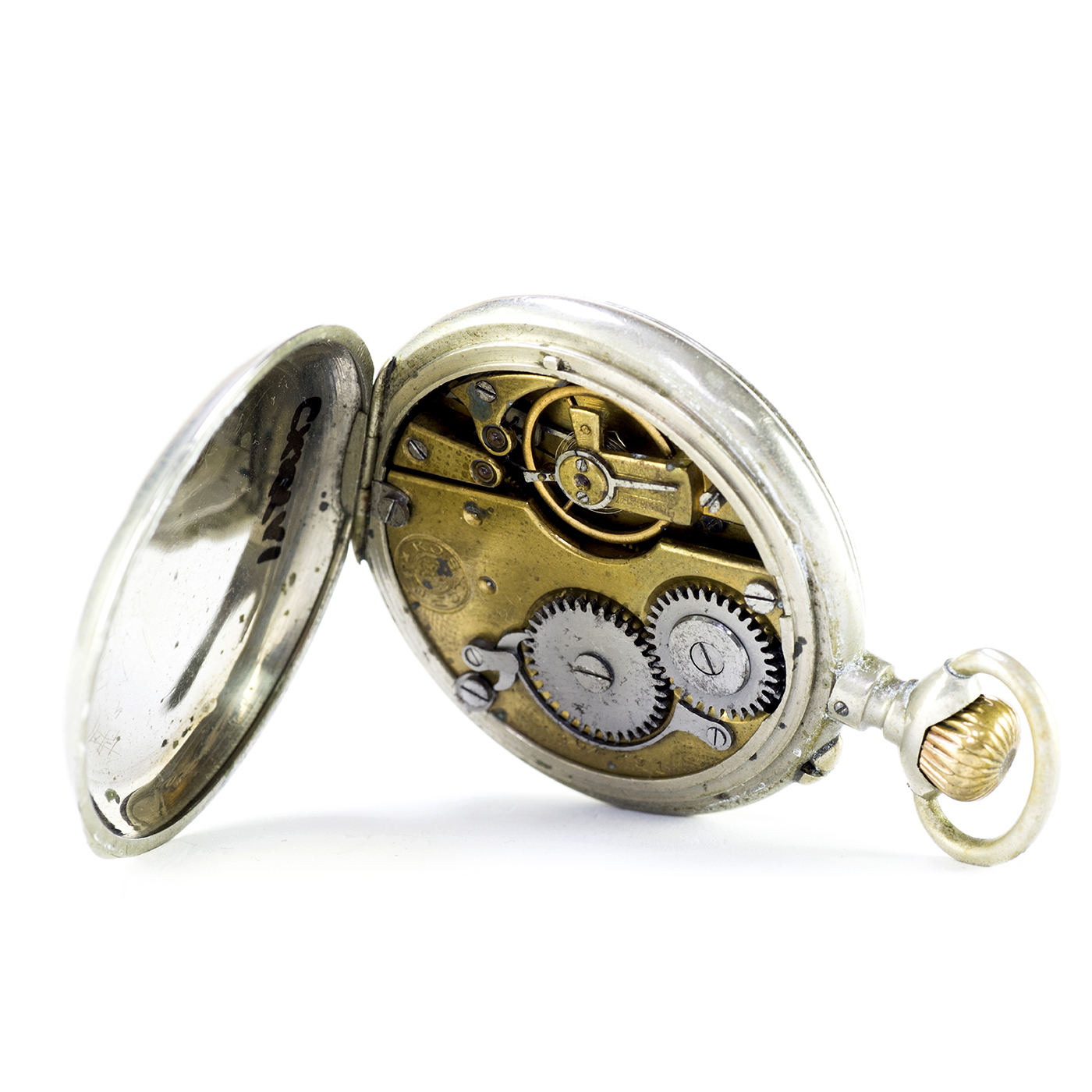 ROSKOPF para CUERVO Y SOBRINO. Reloj de Bolsillo-colgar, lepine y remontoir. La Hababa, Cuba, ca. 1900. ROSKOPF para CUERVO Y SOBRINO. Reloj de Bolsillo-colgar, lepine y remontoir. La Hababa, Cuba, ca. 1900.