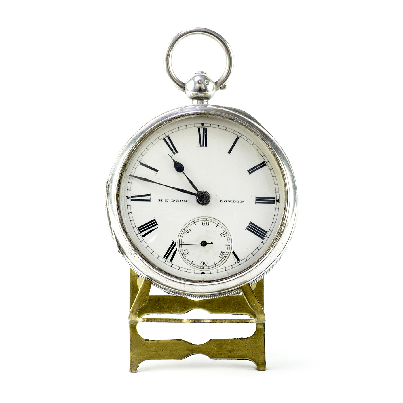 RUSSELL & SON para H.E.PECK (London). Reloj de bolsillo, lepine, Half Fusee. Chester, 1897. RUSSELL & SON para H.E.PECK (London). Reloj de bolsillo, lepine, Half Fusee. Chester, 1897.