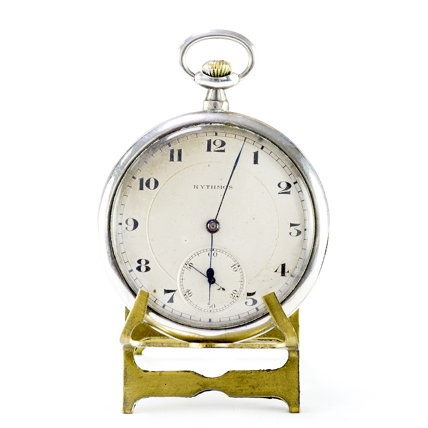 RYTHMOS . Reloj de bolsillo, lepine y remontoir. Suiza, ca. 1910.