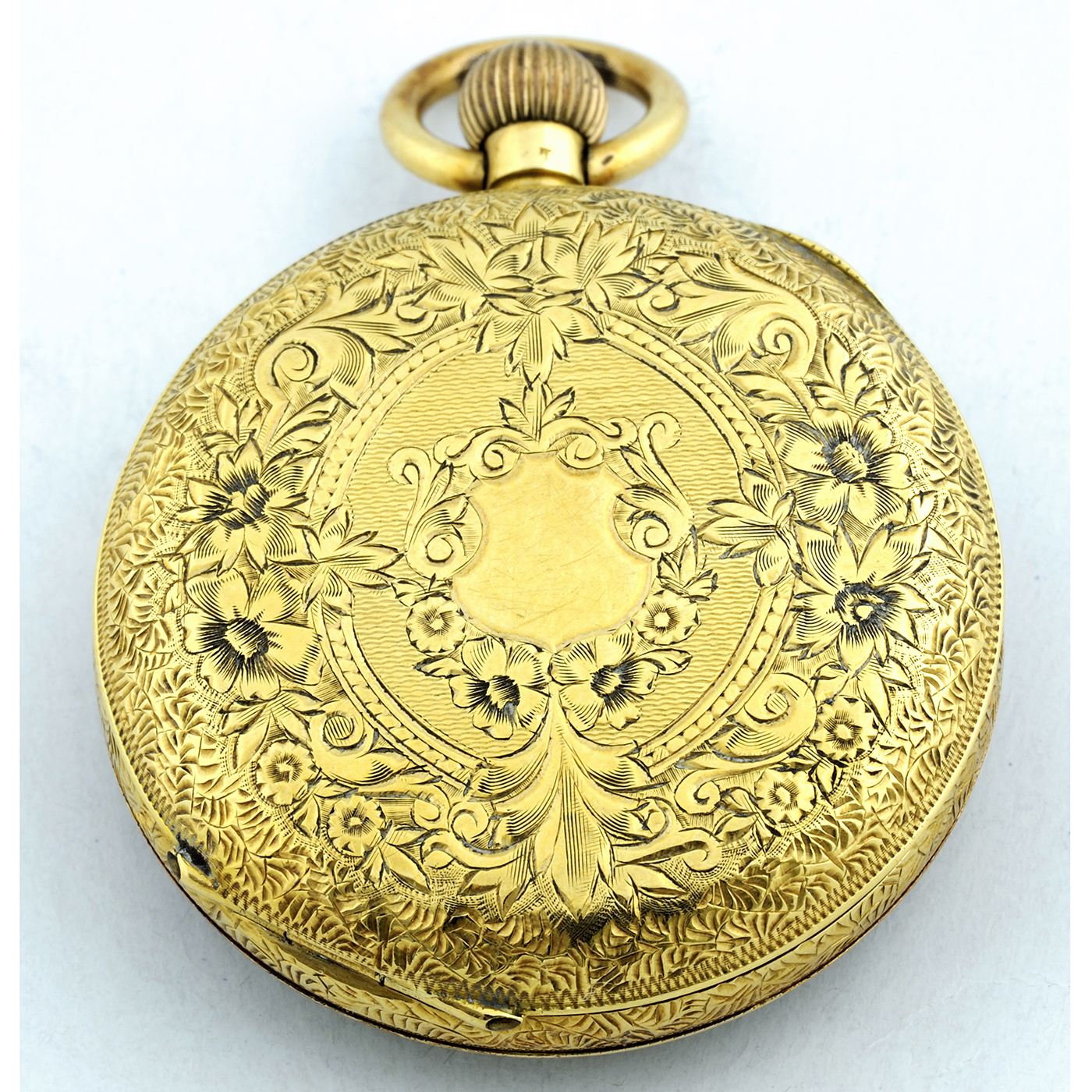 S.S. AND COMPANY. Reloj Suizo de colgar, lepine y remontoir. Oro de 18k. Ca. 1890 S.S. AND COMPANY. Reloj Suizo de colgar, lepine y remontoir. Oro de 18k. Ca. 1890