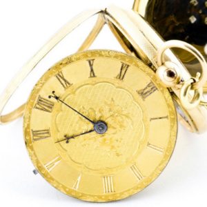 Sam Corbett, Coventry, England. Reloj de Bolsillo, Lepine, Half Fusee (Semicatalino). Chester, 1858.