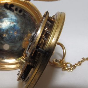 Sam Corbett, Coventry, England. Reloj de Bolsillo, Lepine, Half Fusee (Semicatalino). Chester, 1858.