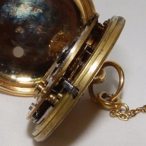 Sam Corbett, Coventry, England. Reloj de Bolsillo, Lepine, Half Fusee (Semicatalino). Chester, 1858.