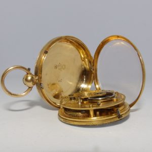 SARAH LEFEVER (London). Reloj de Bolsillo, Half Fusee (Semicatalino), Lepine. Año 1840.