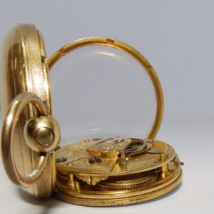 SARAH LEFEVER (London). Reloj de Bolsillo, Half Fusee (Semicatalino), Lepine. Año 1840.