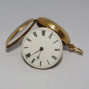 SARAH LEFEVER (London). Reloj de Bolsillo, Half Fusee (Semicatalino), Lepine. Año 1840.
