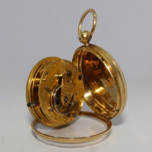 SARAH LEFEVER (London). Reloj de Bolsillo, Half Fusee (Semicatalino), Lepine. Año 1840.
