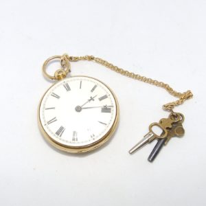 SARAH LEFEVER (London). Reloj de Bolsillo, Half Fusee (Semicatalino), Lepine. Año 1840.
