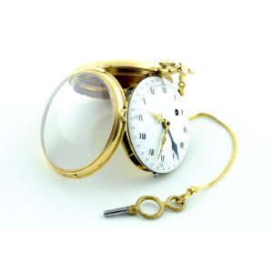 Sauvigny (París). Reloj de Bolsillo, Verge Fusee. Circa, 1840.