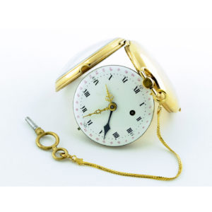 Sauvigny (París). Reloj de Bolsillo, Verge Fusee. Circa, 1840.