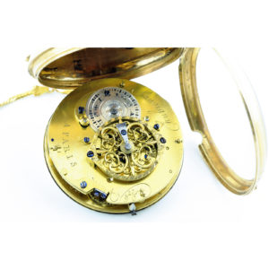 Sauvigny (París). Reloj de Bolsillo, Verge Fusee. Circa, 1840.