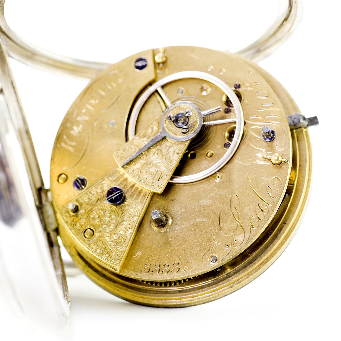 SCALES BROTHERS (Kendal). Reloj de Bolsillo, lepine, Half Fusee (SemiCatalino). Londres, 1871. SCALES BROTHERS (Kendal). Reloj de Bolsillo, lepine, Half Fusee (SemiCatalino). Londres, 1871.