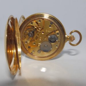 SILVANA (Suiza). Reloj de Bolsillo para Caballero, Saboneta y Remontoir. Ca. 1900