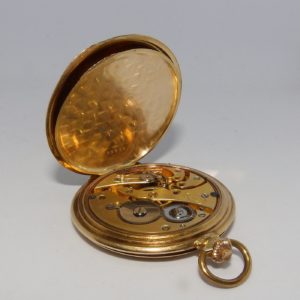 SILVANA (Suiza). Reloj de Bolsillo para Caballero, Saboneta y Remontoir. Ca. 1900