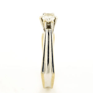 SOLITARIO DE ORO BLANCO
