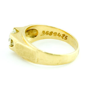 Solitario en Oro de 18k, con Diamante Talla Brillante de 1,21 ct. (Certificado IGE) K/VS2