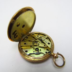 T. FATTORINI, Suiza. Reloj de Bolsillo-Colgar, unisex, lepine. Ca. 1900