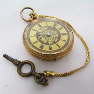 T. FATTORINI, Suiza. Reloj de Bolsillo-Colgar, unisex, lepine. Ca. 1900
