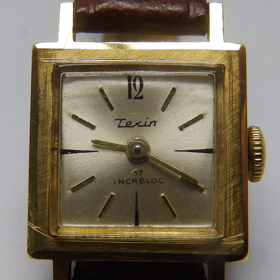 Texin Incabloc. Reloj de pulsera para dama. Ca. 1960