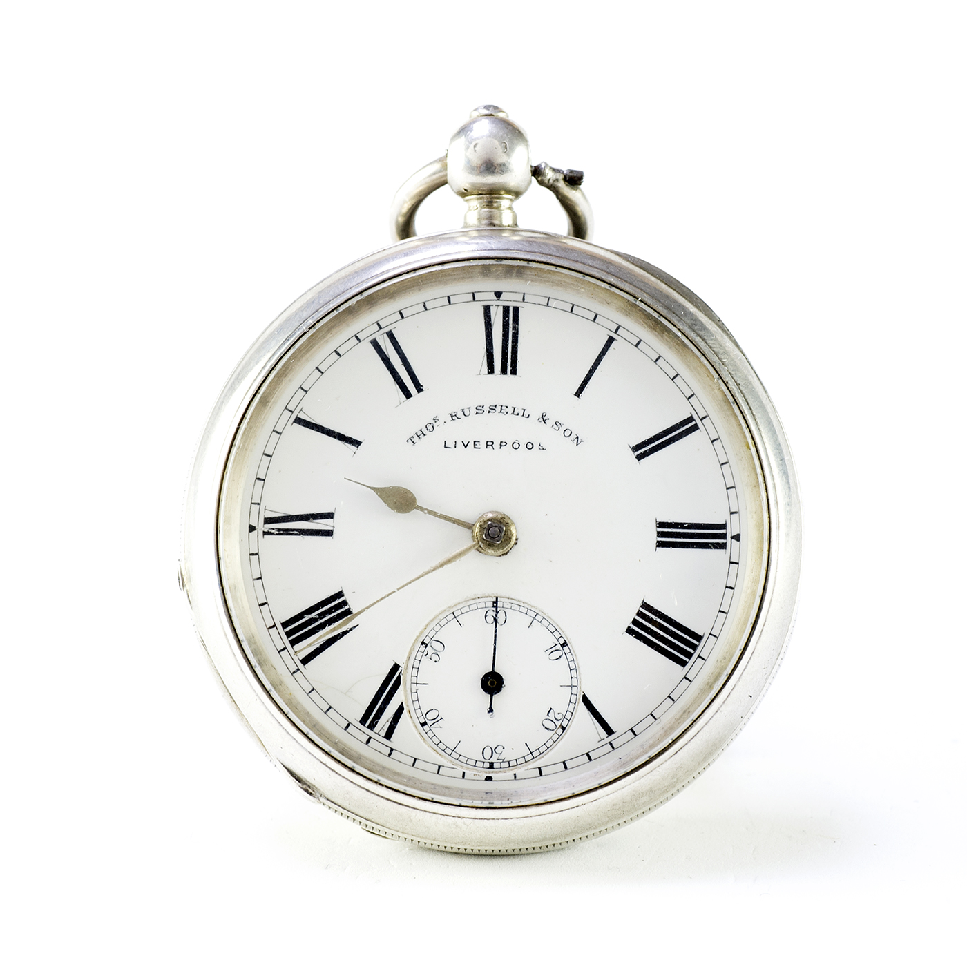 THOS.RUSSELL & SON (Liverpool). Reloj de bolsillo, lepine. Liverpool, 1898