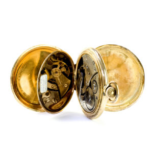 THOS.RUSSELL & SON (Liverpool). Reloj de bolsillo, saboneta y remontoir. Ca. 1900