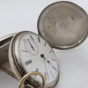 THOS.RUSSELL & SOON. Reloj de bolsillo saboneta. Finales s. XIX.