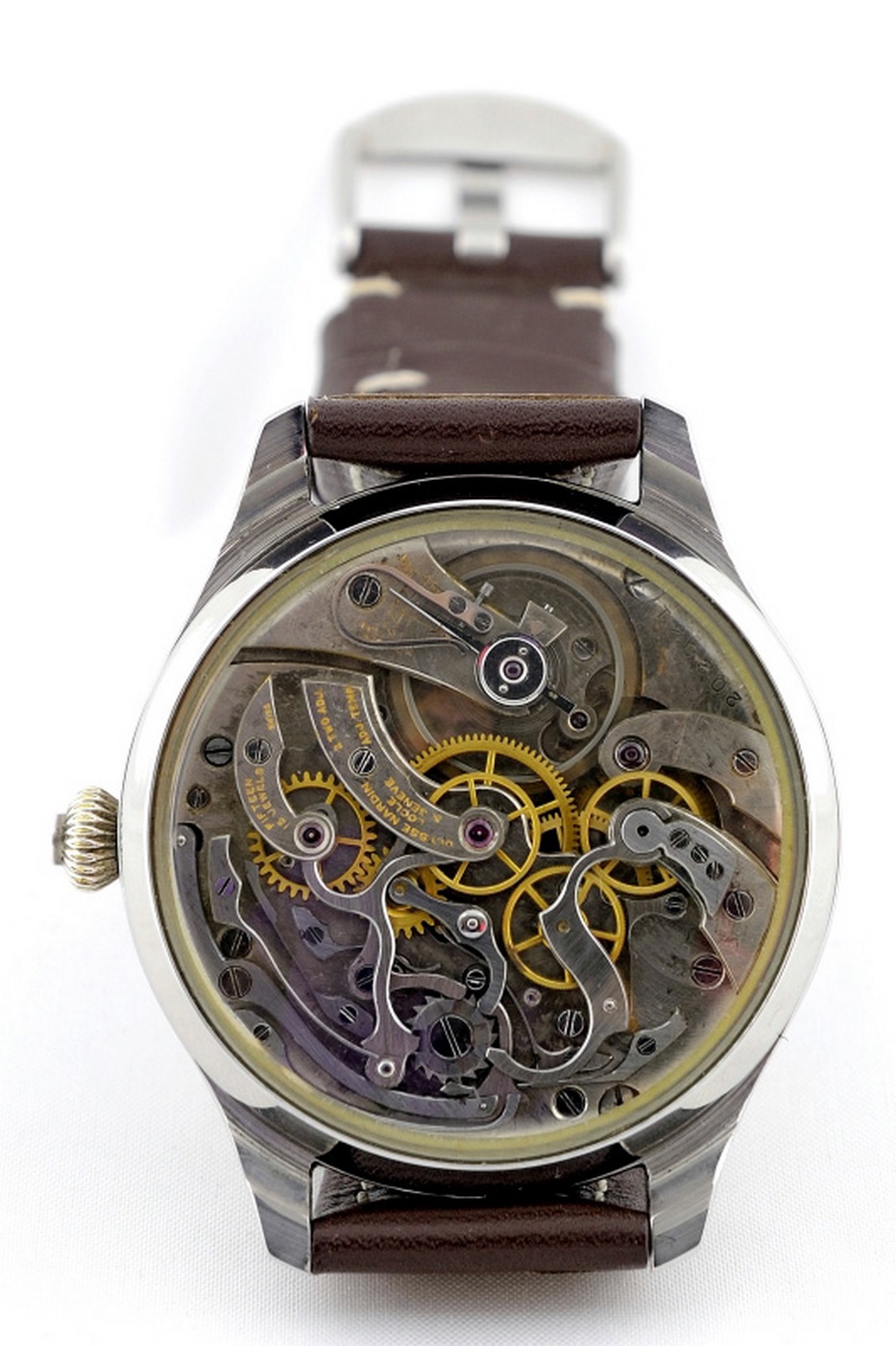 Ulysse Nardin. Cronógrafo para hombre. Circa, 1925-30 Ulysse Nardin. Cronógrafo para hombre. Circa, 1925-30