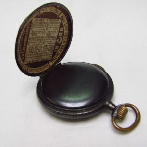 Utmost Reloj de bolsillo Suizo de repeticion de horas y cuartos a demanda. Ca. 1900.