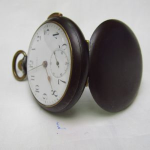 Utmost Reloj de bolsillo Suizo de repeticion de horas y cuartos a demanda. Ca. 1900.
