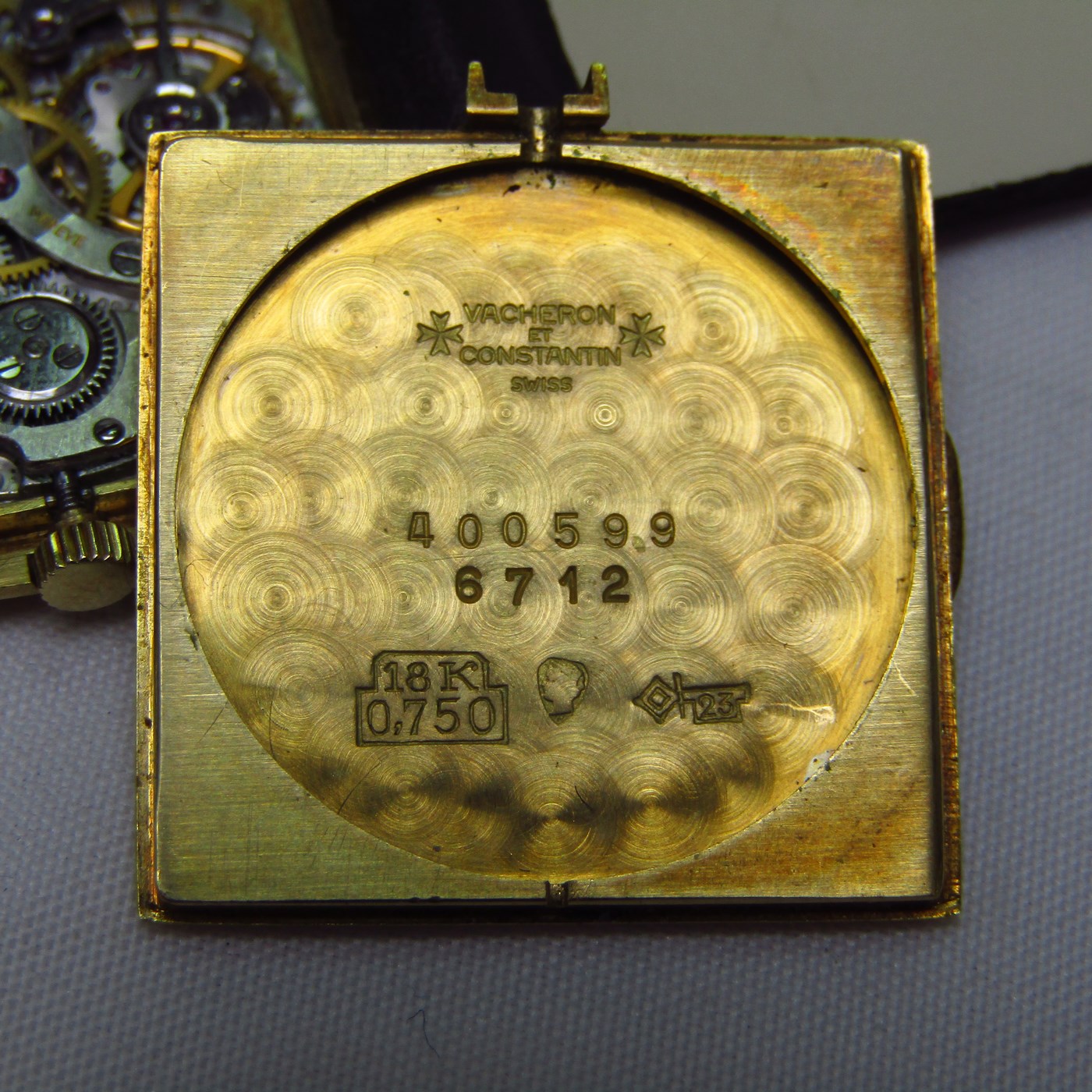 Vacheron & Constantin. Reloj de pulsera para caballero. Ca. 1960. Vacheron & Constantin. Reloj de pulsera para caballero. Ca. 1960.