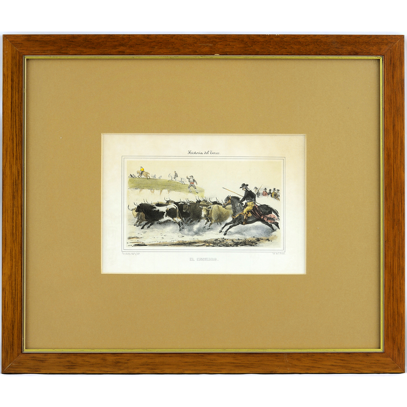 VARIOS: J. DUNON, URRABIETA, MIRANDA. Colección de Nueve Litografías taurinas. VARIOS: J. DUNON, URRABIETA, MIRANDA. Colección de Nueve Litografías taurinas.