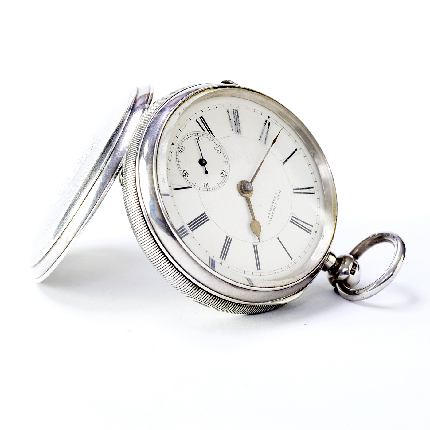 W.H. MARSHALL para JOHN HORSFALL. Reloj de bolsillo inglés, lepine, Half Fusee (Semicatalino). Chester, 1898. W.H. MARSHALL para JOHN HORSFALL. Reloj de bolsillo inglés, lepine, Half Fusee (Semicatalino). Chester, 1898.