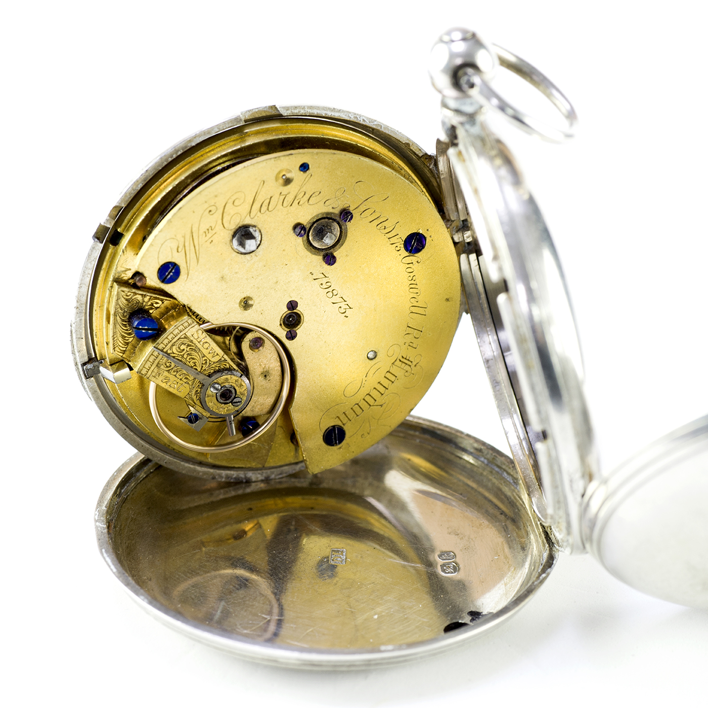 W.M. CLARKE & SONS. Londres. Reloj de Bolsillo, saboneta. Londres, 1865. W.M. CLARKE & SONS. Londres. Reloj de Bolsillo, saboneta. Londres, 1865.