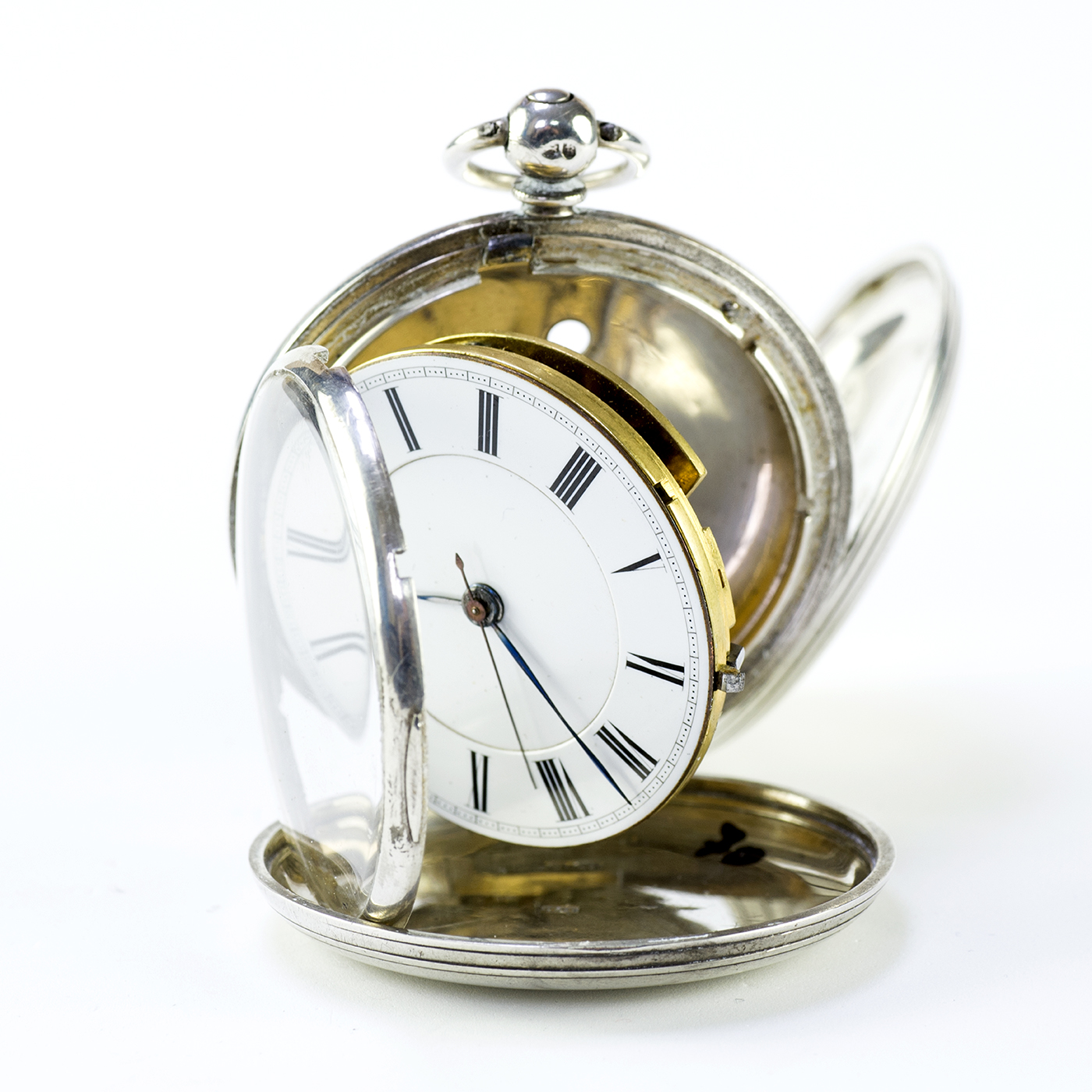 W.M. CLARKE & SONS. Londres. Reloj de Bolsillo, saboneta. Londres, 1865.