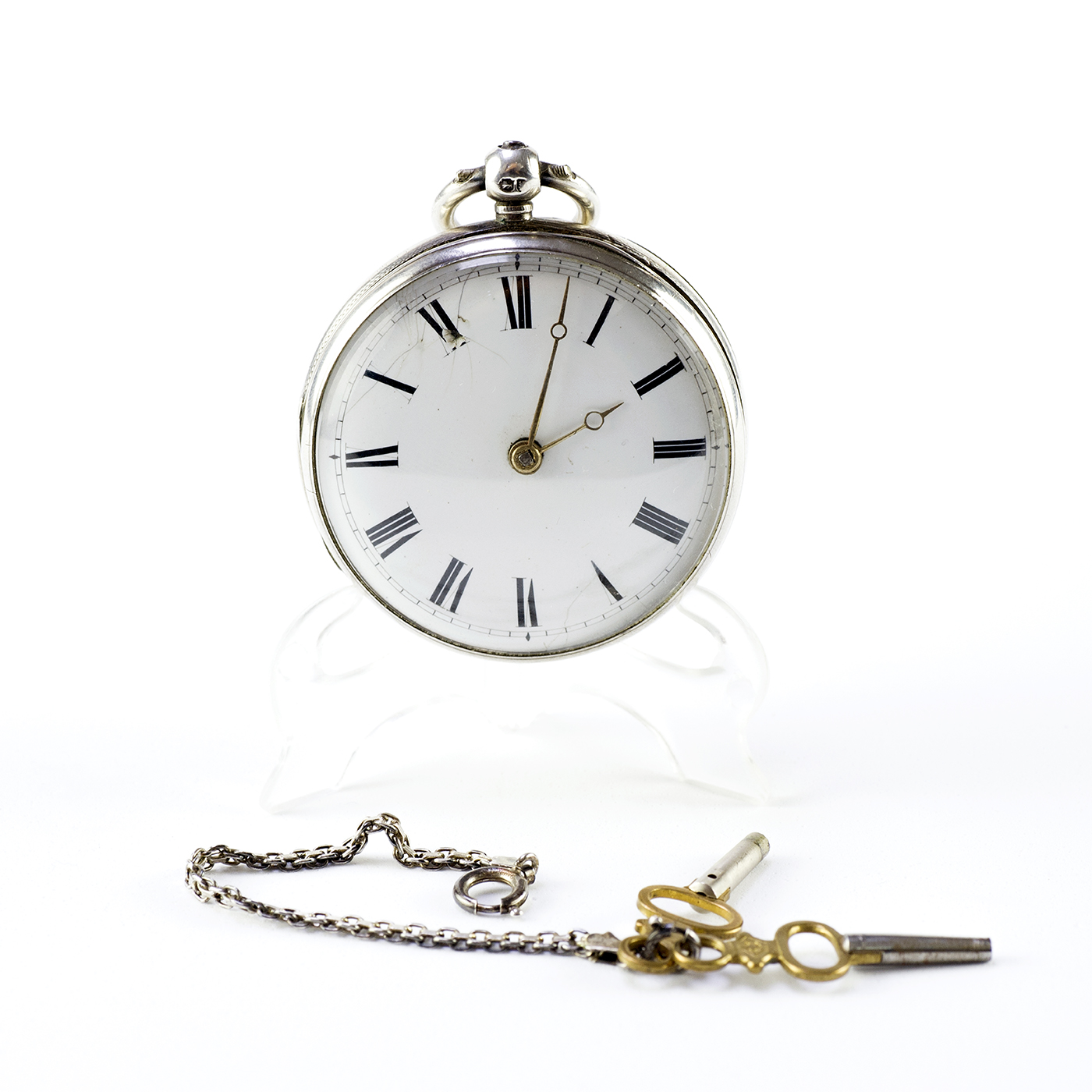 W.M. NEWALL (Cleobury) Reloj de Bolsillo, lepine, Verge Fusse. Londres, 1850. W.M. NEWALL (Cleobury) Reloj de Bolsillo, lepine, Verge Fusse. Londres, 1850.