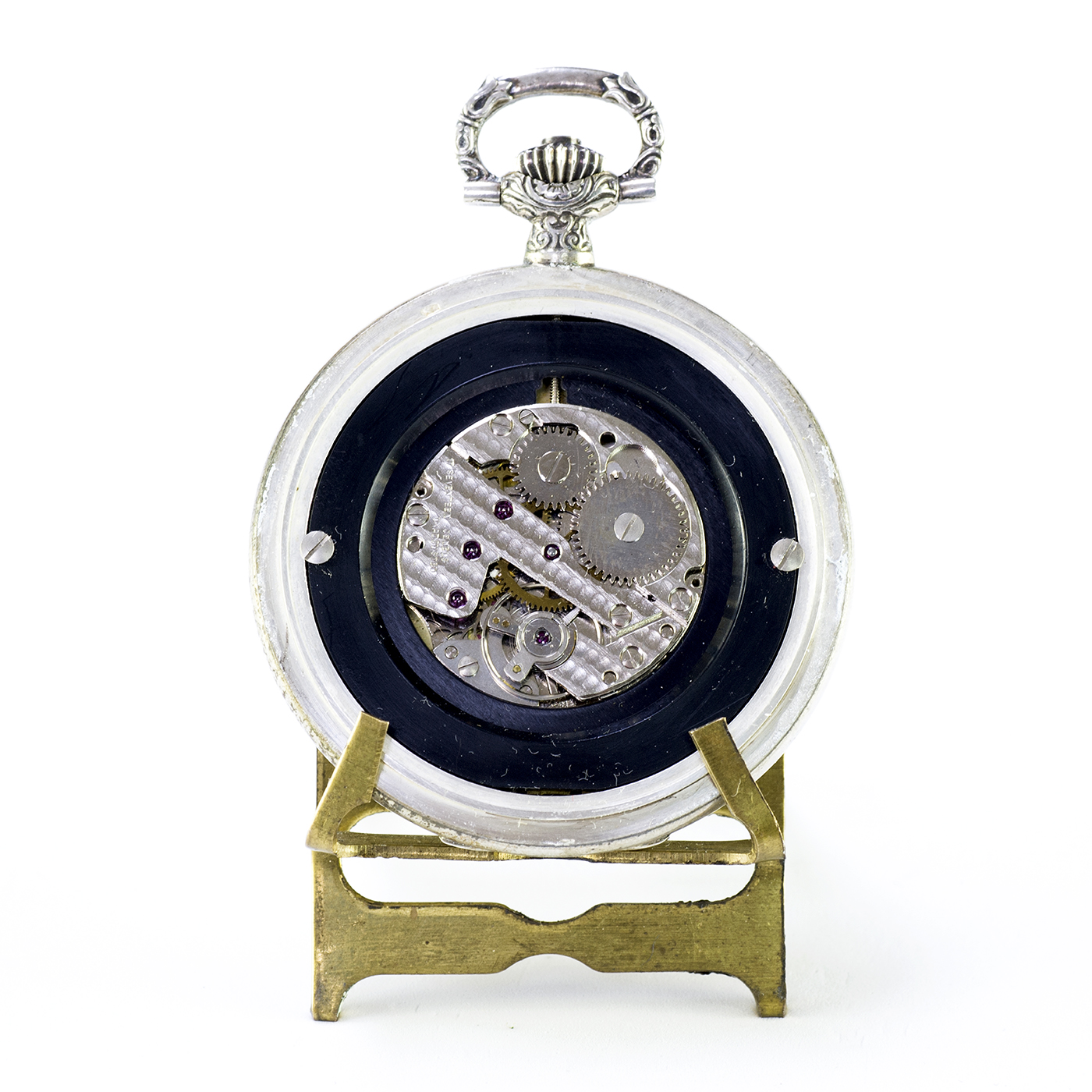 W&S. Reloj de Bolsillo, saboneta y remontoir. Siglo XX. W&S. Reloj de Bolsillo, saboneta y remontoir. Siglo XX.